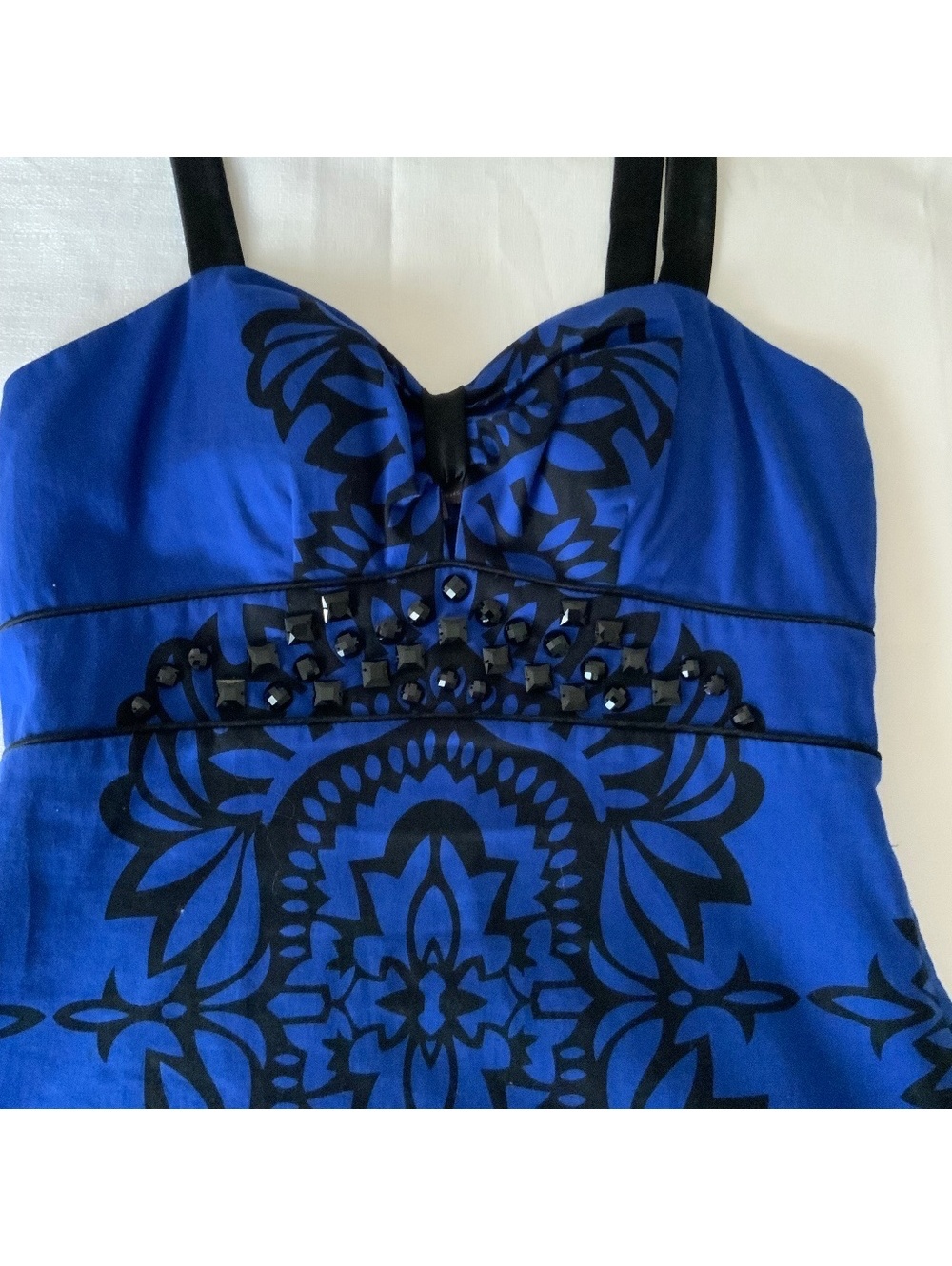 HALE BOB Sleeveless Dressy Top, Sz S
